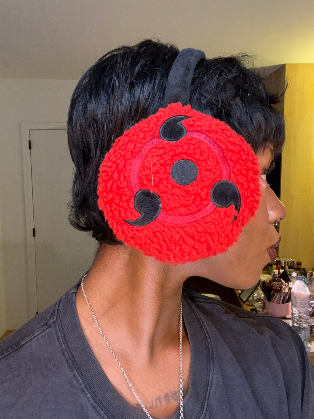 Sharingan (Naruto) Earmuffs