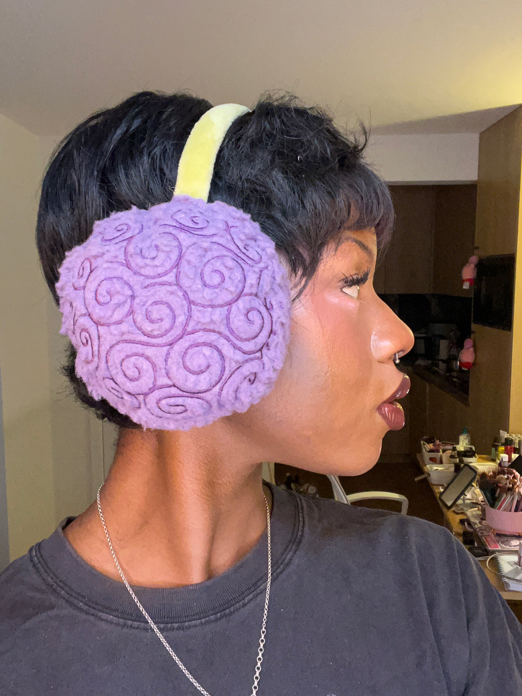 Gomu Gomu No Mi (Devil Fruit One Piece) Earmuffs