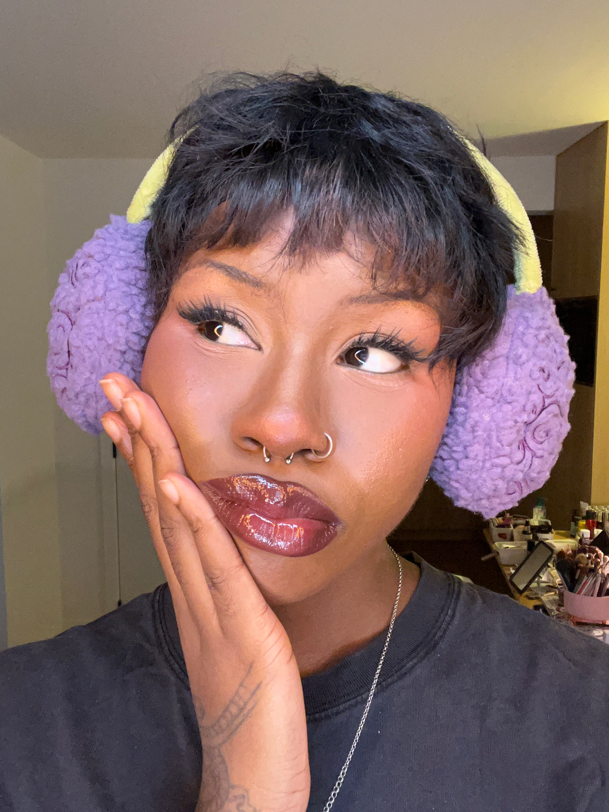 Gomu Gomu No Mi (Devil Fruit One Piece) Earmuffs