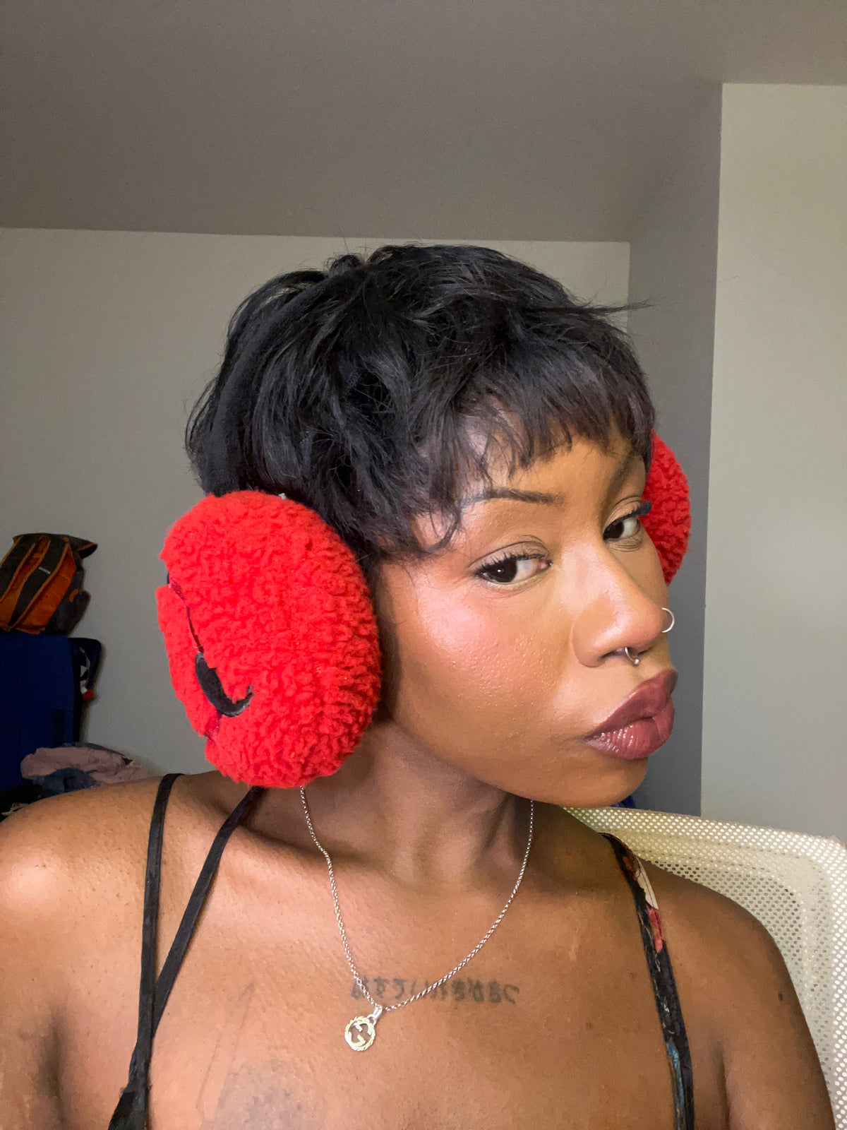 Sharingan (Naruto) Earmuffs
