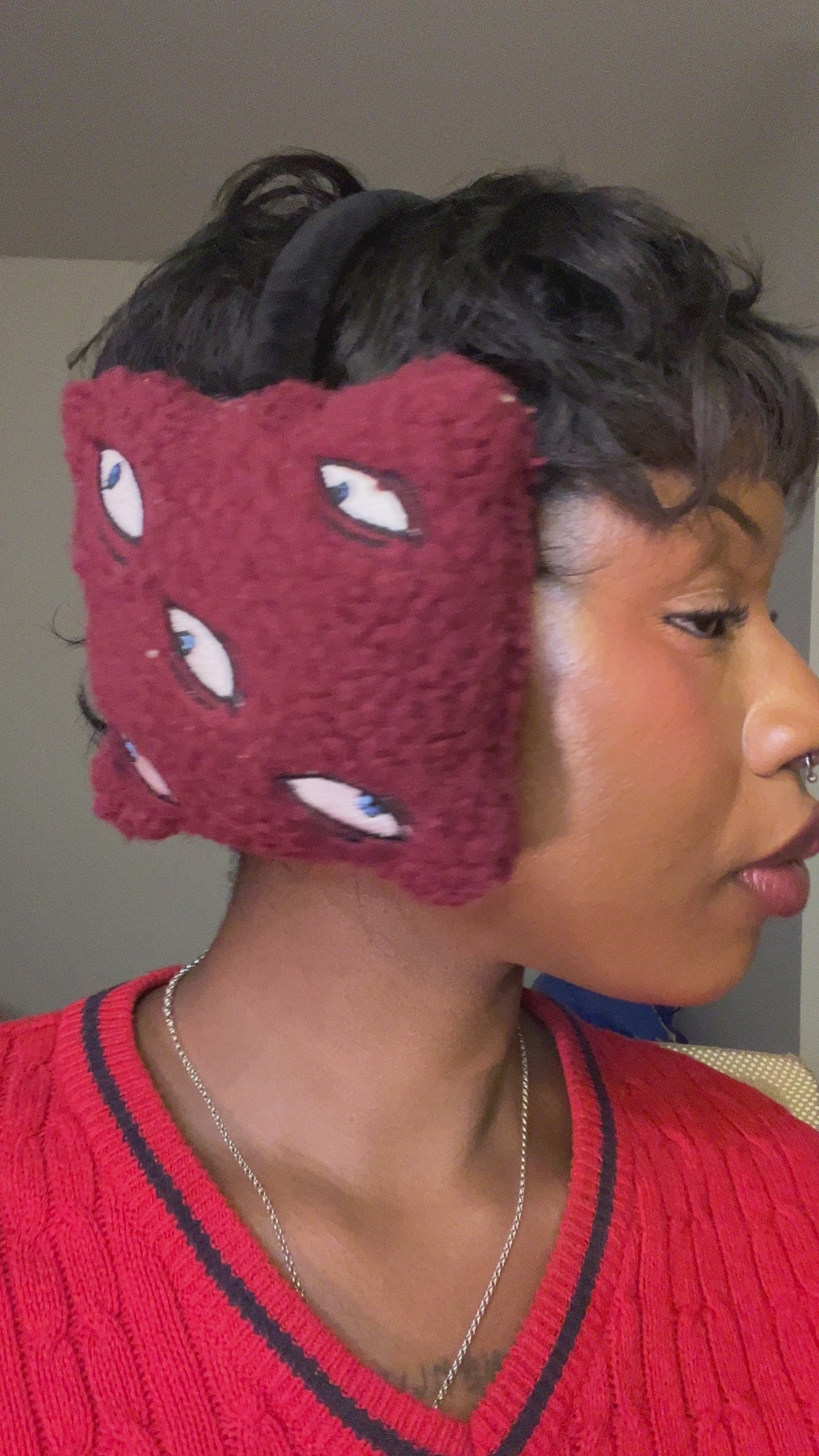 Prison Realm (Jujutsu Kaisen) Square Earmuffs